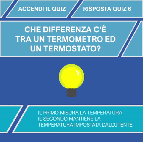 CHE DIFFERENZA C'È TRA UN TERMOMETRO ED UN TERMOSTATO? IL PRIMO MISURA LA TEMPERATURA, IL SECONDO MANTIENE LA TEMPERATURA IMPOSTATA DALL'UTENTE - 26